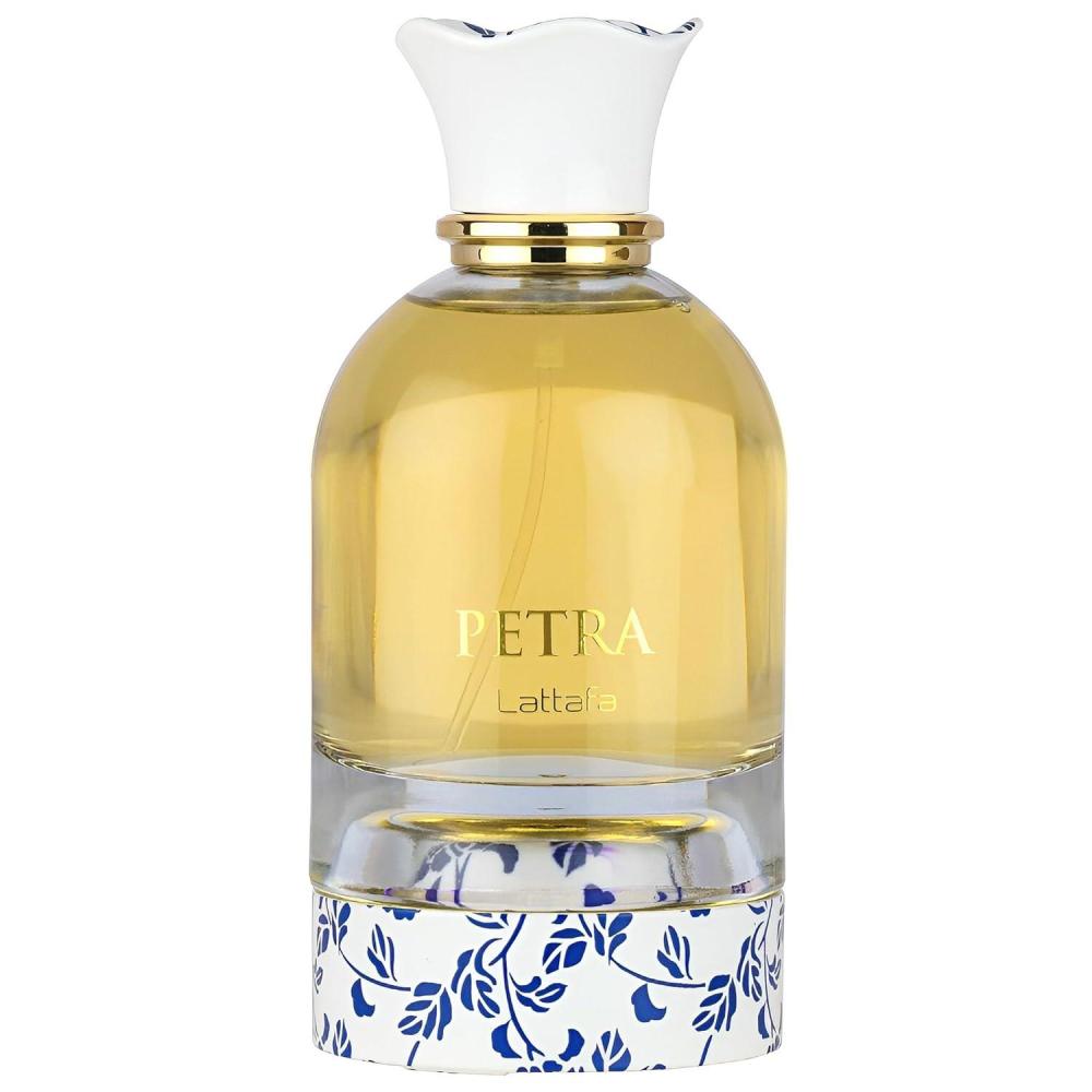 image:imageLattafa Petra Fruity Gourmand Floral Musky Eau de Parfum LongLasting Fragrance for Unisex 34 Ounce 100 ml