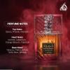 Lattafa Khamrah Dukhan for Unisex Eau de Parfum Spray, 3.4 Ounce / 100 ml(Wood)