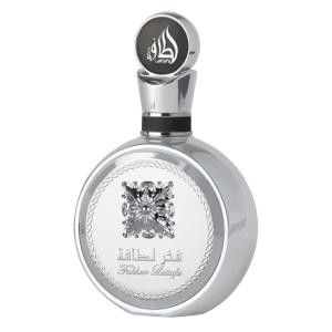 Lattafa Fakhar Platin – Citrus, Spicy, Aromatic, Woody – Eau de Parfum Spray Long-Lasting Fragrance for Unisex, 3.4 Ounce / 100 ml(Smoky)