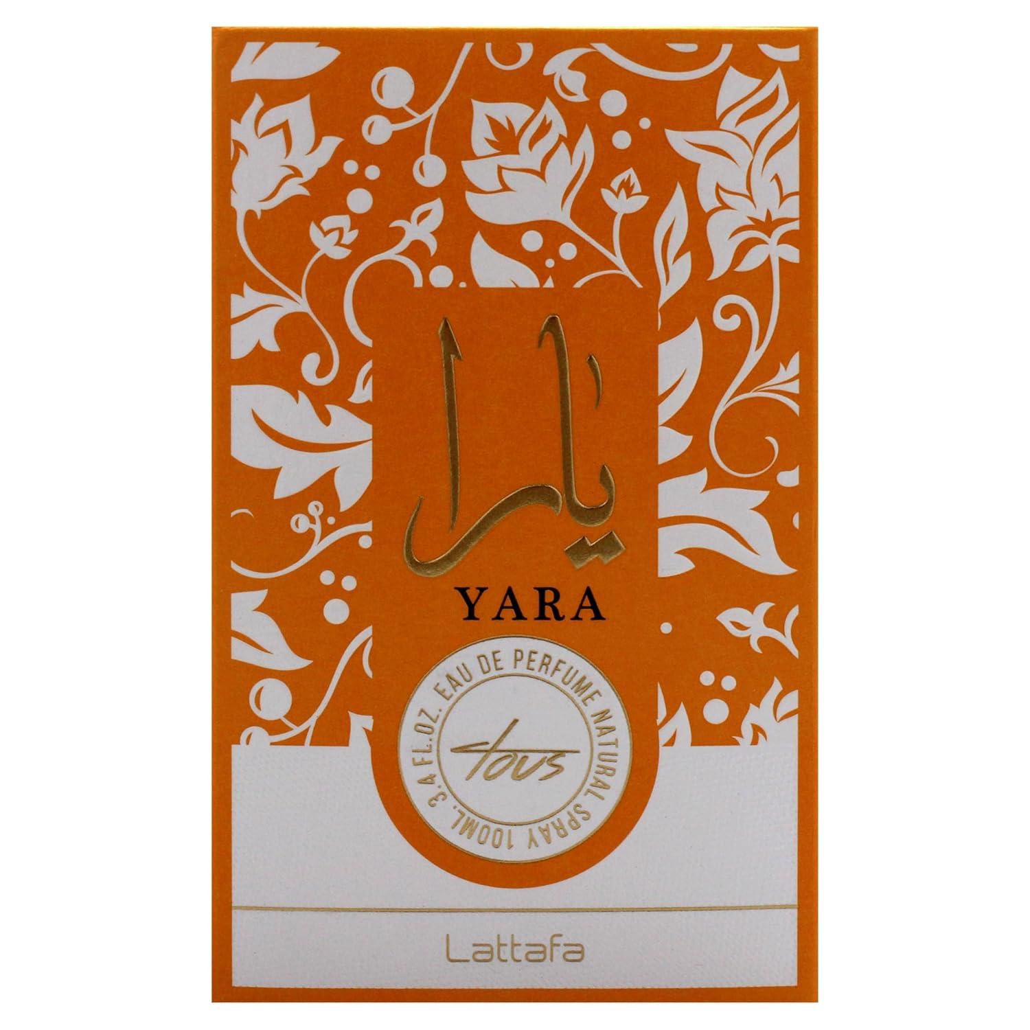image:imageLattafa 2 Piece Fragrance Bundle for Women 34 Ounce Yara Eau De Parfum Spray 34 Ounce Yara Candy Eau De Parfum SprayAmber Fruity