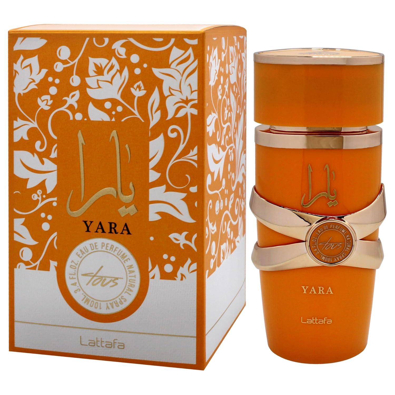 image:imageLattafa 2 Piece Fragrance Bundle for Women 34 Ounce Yara Eau De Parfum Spray 34 Ounce Yara Candy Eau De Parfum SprayAmber Fruity