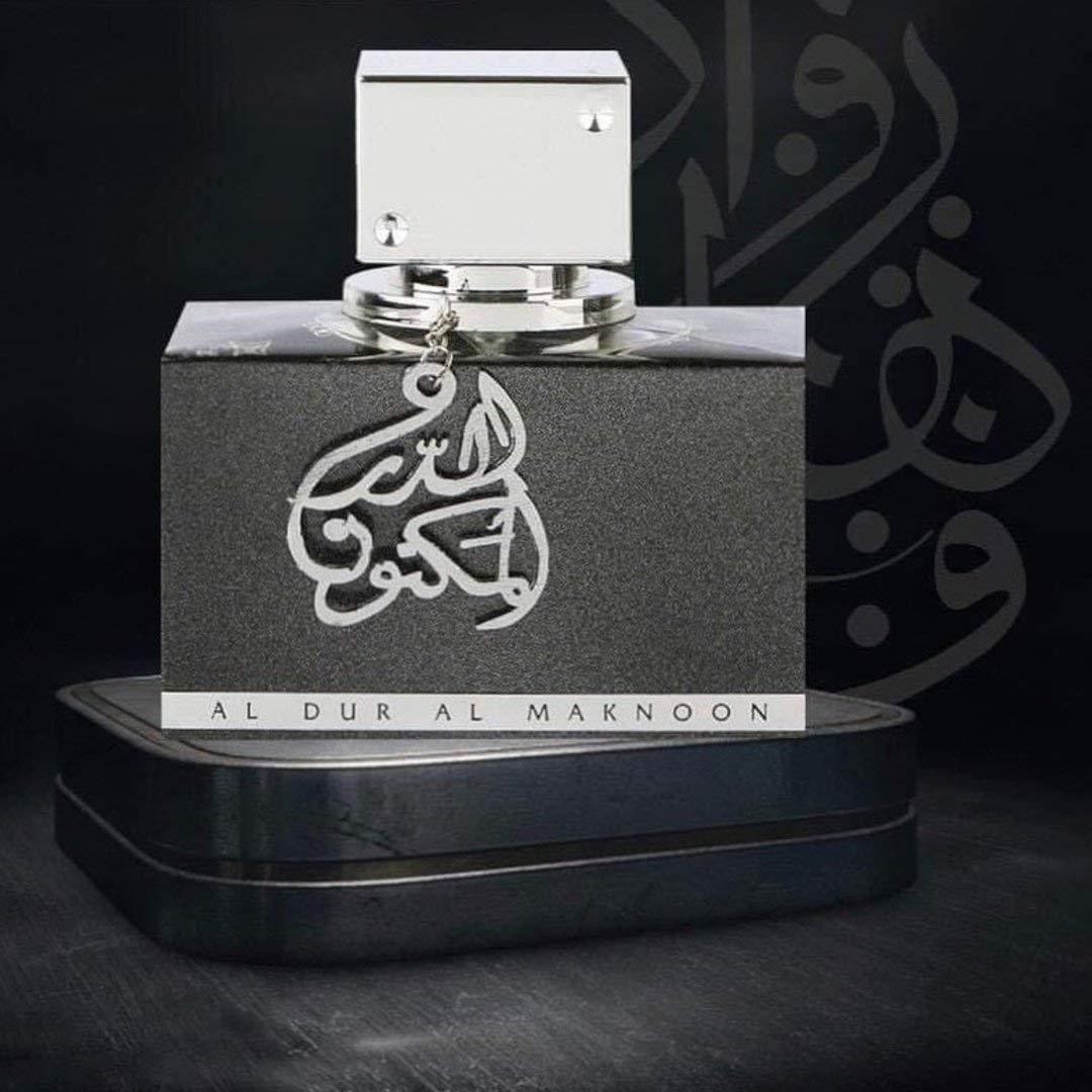 image:imageLattafa Pride Shaheen Silver Fresh Fruity Chypre Amber Eau de Parfum LongLasting Fragrance for Unisex 34 Ounce 100 mlSilver Men
