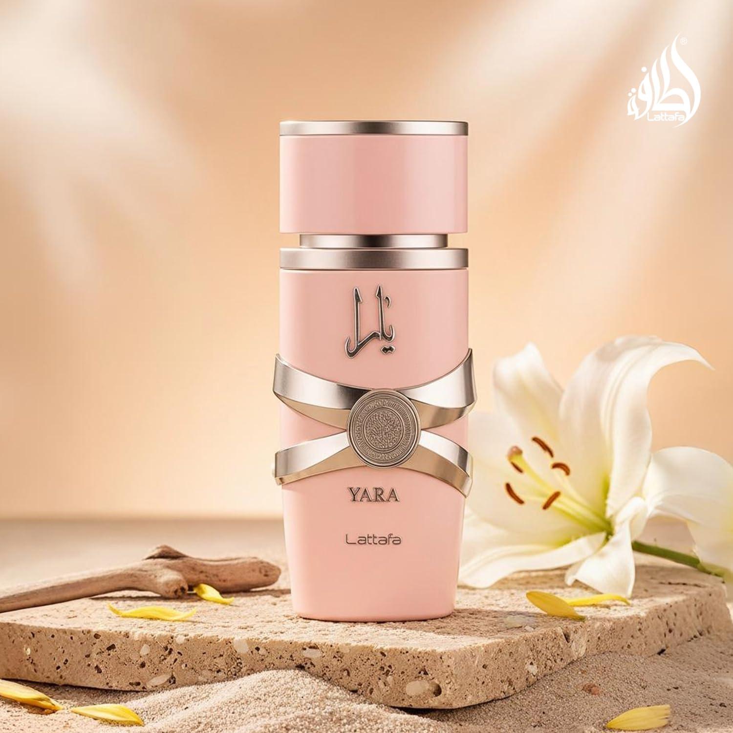 image:imageLattafa Yara Vanilla Gourmand Fruity Floral Eau de Parfum LongLasting Fragrance for Women 340 Ounce 100 ml