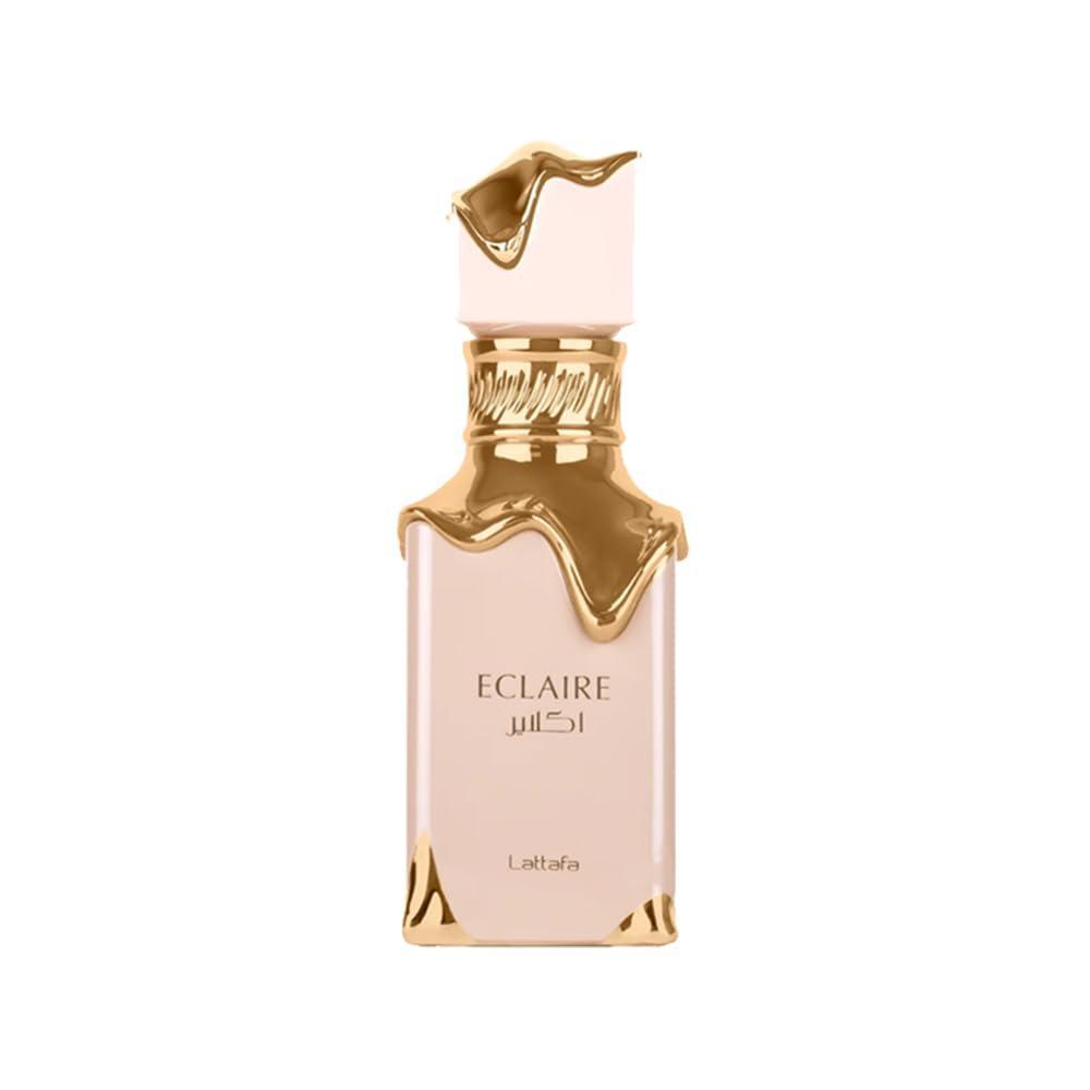 image:imageLattafa Eclaire  Vanilla Caramel Sweet Floral  Eau de Parfum LongLasting Fragrance for Women 340 Ounce  100 ml34 Fl Oz Pack of 1