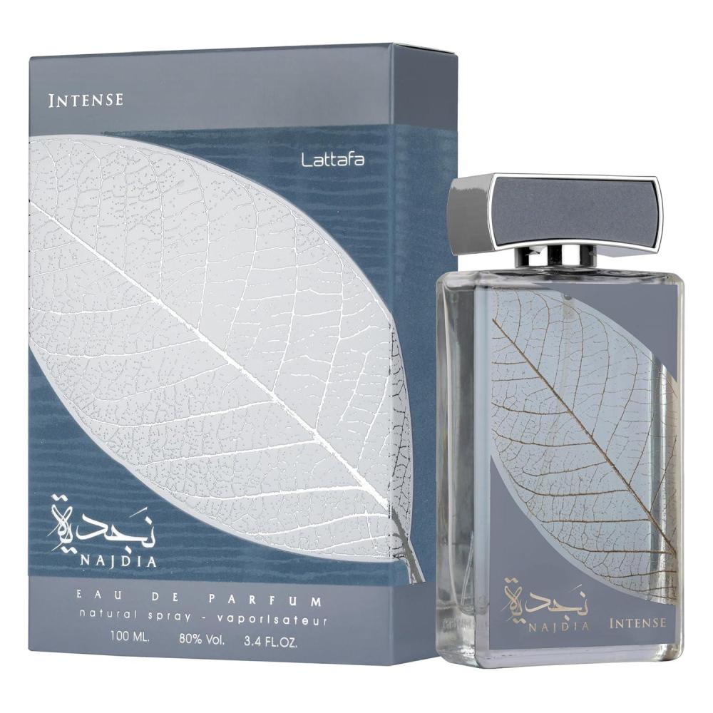 image:imageLattafa Najdia Intense  Fresh Marine Woody  Eau de Parfum Spray LongLasting Fragrance for Men 34 Ounce  100 ml34 Fl Oz Pack of 1