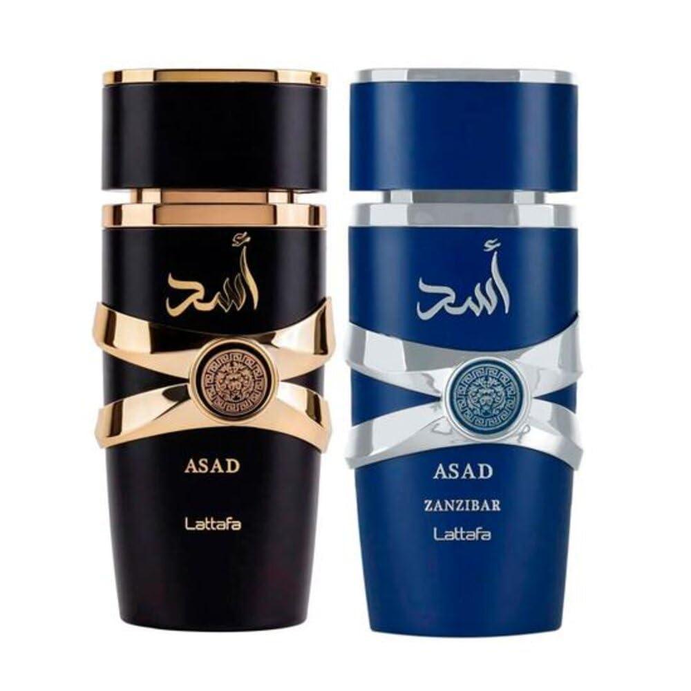 image:imageLattafa Perfumes Asad for Unisex Eau de Parfum Spray 34 Ounce34 Fl Oz Pack of 2