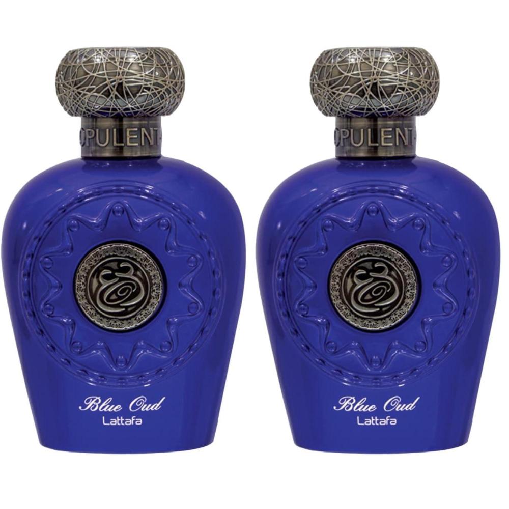 image:imageLattafa Perfumes Blue Oud for Unisex Eau de Parfum Spray 34 Ounce34 Fl Oz Pack of 2