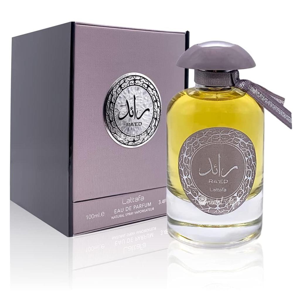 image:imageLattafa Perfumes Raed Silver for Unisex Eau de Parfum Spray 34 Ounce34 Ounce Pack of 1