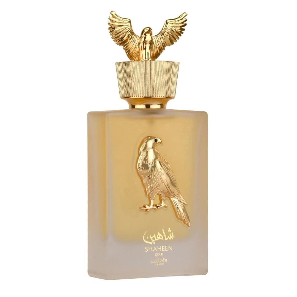 image:imageLattafa Pride Shaheen Gold for Unisex Eau de Parfum Spray 34 Ounce  100 Ml