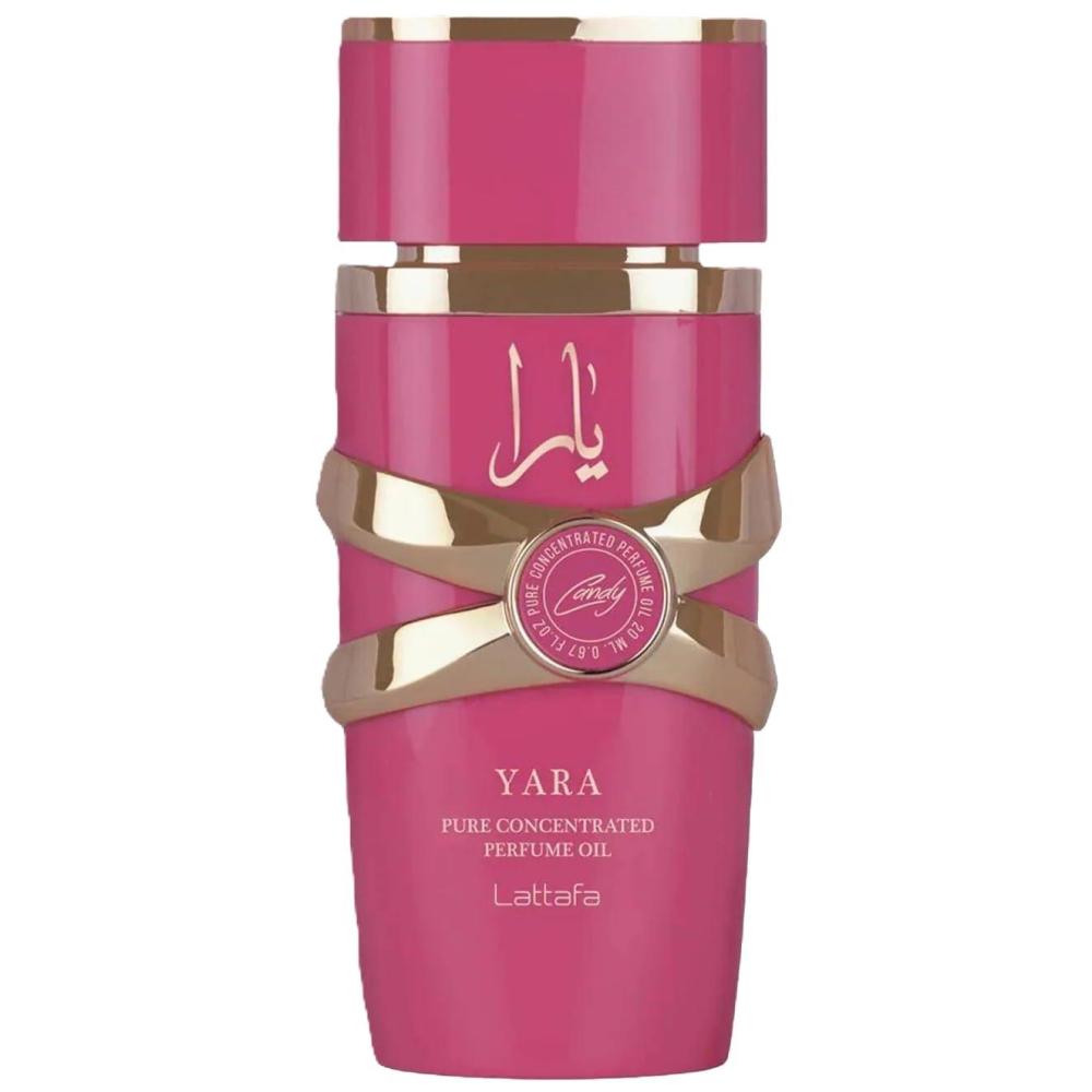 image:imageLattafa Yara Candy Vanilla Fruity Citrus Floral Eau de Parfum LongLasting Fragrance for Women 340 Ounce 100 mlMusk