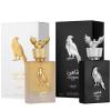 Lattafa Pride Shaheen Silver – Fresh, Fruity, Chypre, Amber – Eau de Parfum Long-Lasting Fragrance for Unisex, 3.4 Ounce / 100 ml(Pride Shaheen Gold and Silver)