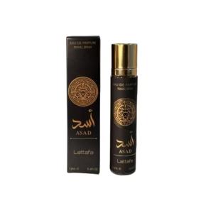 Lattafa Perfumes Asad for Unisex Eau de Parfum Spray, 3.4 Ounce(0.4 Fl Oz (Pack of 1))