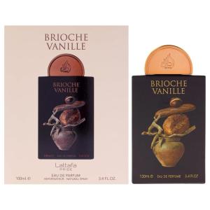 Lattafa Pride Brioche Vanille for Unisex Eau de Parfum Spray, 3.4 Ounce / 100 Ml