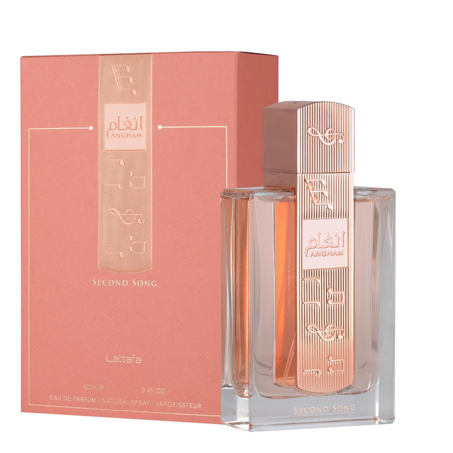 image:imageLattafa Angham Second Song Eau de Parfum 100ml Unisex Oriental Vanilla Fragrance LongLasting Sweet amp Creamy Scent