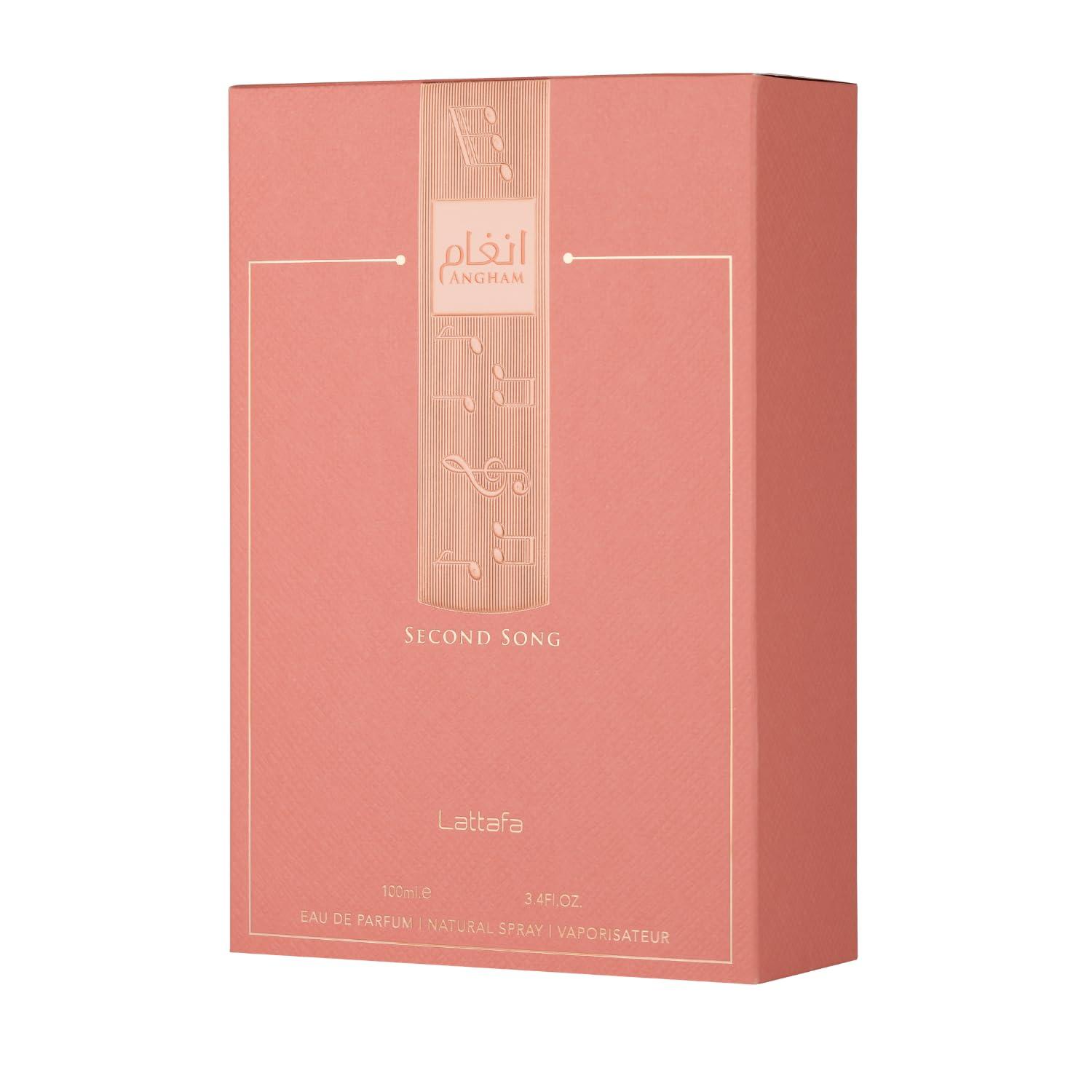 image:imageLattafa Angham Second Song Eau de Parfum 100ml Unisex Oriental Vanilla Fragrance LongLasting Sweet amp Creamy Scent